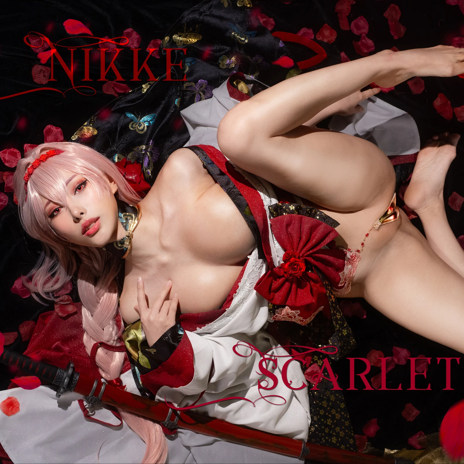 图片[2]-Hane Ame 雨波写真 NIKKE 紅蓮 暗影-COS世界